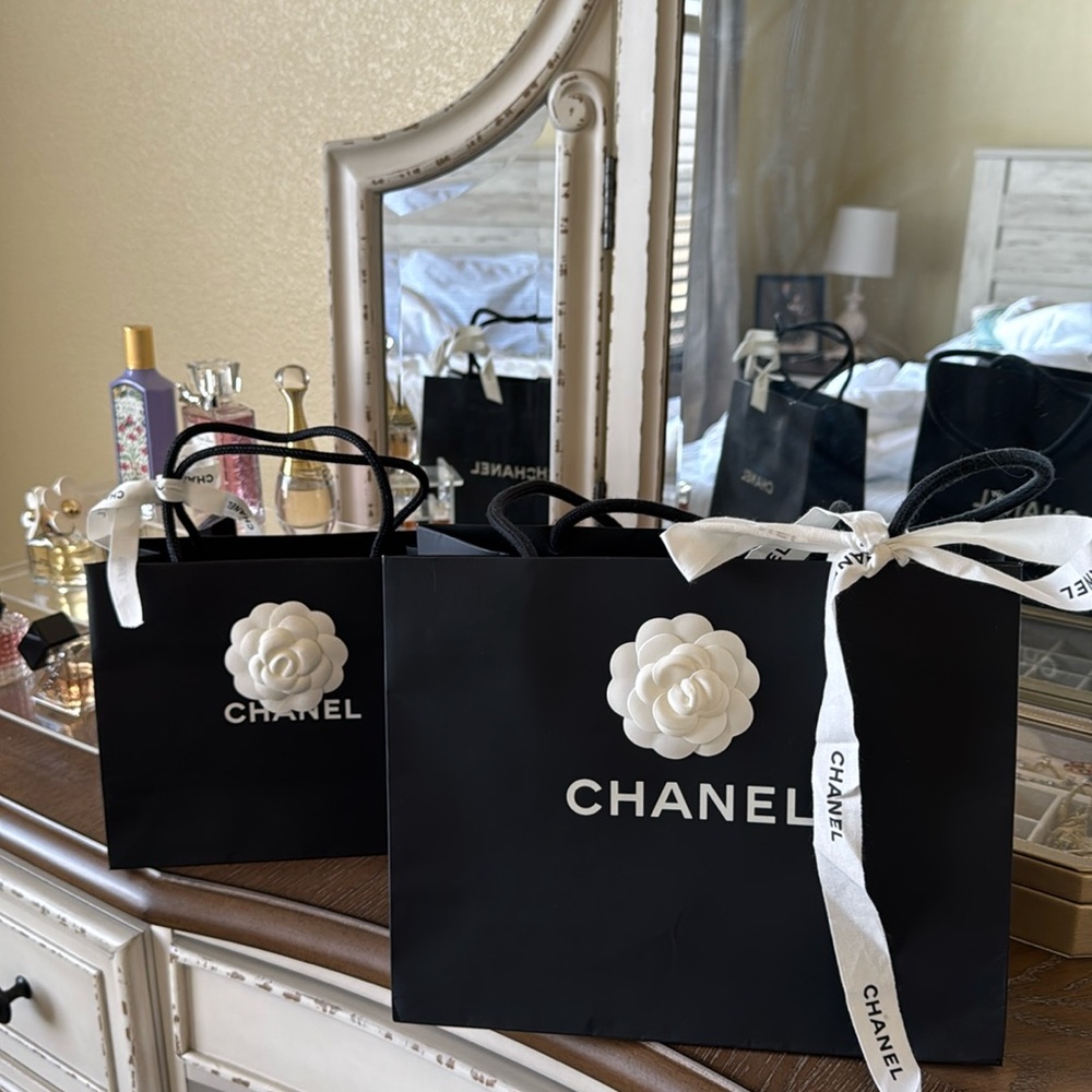 Chanel bags brand new with ribbon